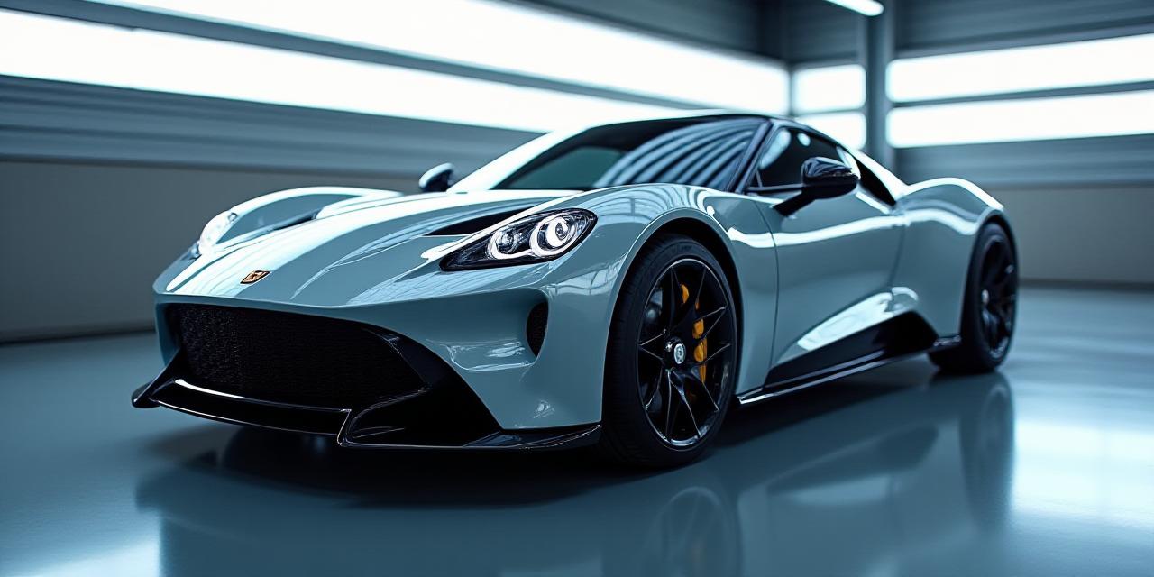 Sportovní vůz po detailním mytí u Steamwash Dynamics